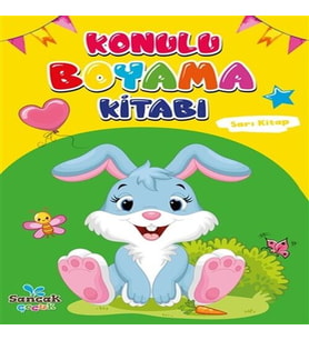 Konulu Boyama Kitabı - Sarı