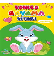 Konulu Boyama Kitabı - Sarı