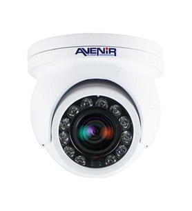 AVENİR 2 MP 2.8 mm Mini Plastik Kasa Dome Kamera Araç Montajına Uygun 20m Gece Görüşlü AV-DF214 (Beyaz)