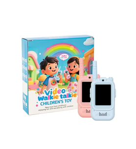 Görüntülü Şarjlı Çocuk Telsiz 2’li Video Walkie Talkie
