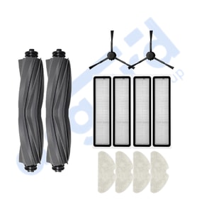 DREAME D10S, D10S PRO, D9 MAX GEN 2 UYUMLU 2 Ana Fırça 2 Yan Fırça 4 Filtre 4 Mop PKT-iasgf0000939