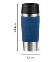 Tefal Travel Mug Termos - Koyu Mavi - 0,36 Litre