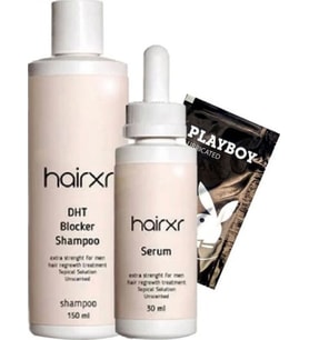 Hairxr Saç Bakım Şampuanı ve Serum 150 ml Hairxr Dht Blocker 30 ml + Yanında Jel