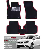 SEAT IBİZA STATİON WAGON (2008-2017) Uyumlu EVA Paspas Tam Set–Oto Paspas,Araca Özel,Kolay Montaj