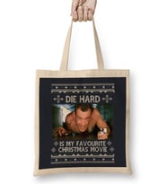 Die Hard Is My Favourite Christmas Movie Bez Çanta Uzun Saplı