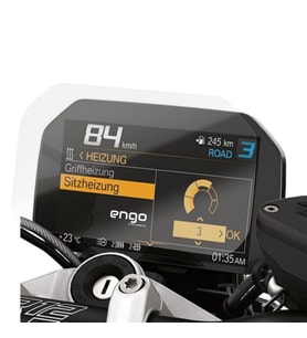 BMW Roadster R 1250 R Ekran Koruyucu 6.5 Dijital Gösterge (Şeffaf)