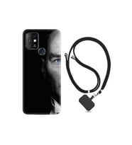 Infinix Hot 9 Kılıf Desenli Silikon Boyun Askılı Atatürk Portre 3 1331