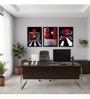 Ofis & Ev Ofis Duvar Dekorasyonu için Modern Çerçeveli Tablo