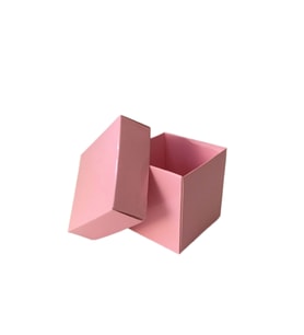Komple Karton Kutu 5X5X5 CM (50 Adet)  Pembe