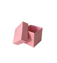 Komple Karton Kutu 5X5X5 CM (50 Adet)  Pembe