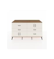 Kronos Konsol 2 Raflı 4 Çekmeceli 4 Kapaklı 176x59x99 Çam-Aytaşı