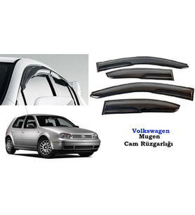 Volkswagen Golf 4 Mugen Cam Kenar Rüzgarlığı 1998-2004