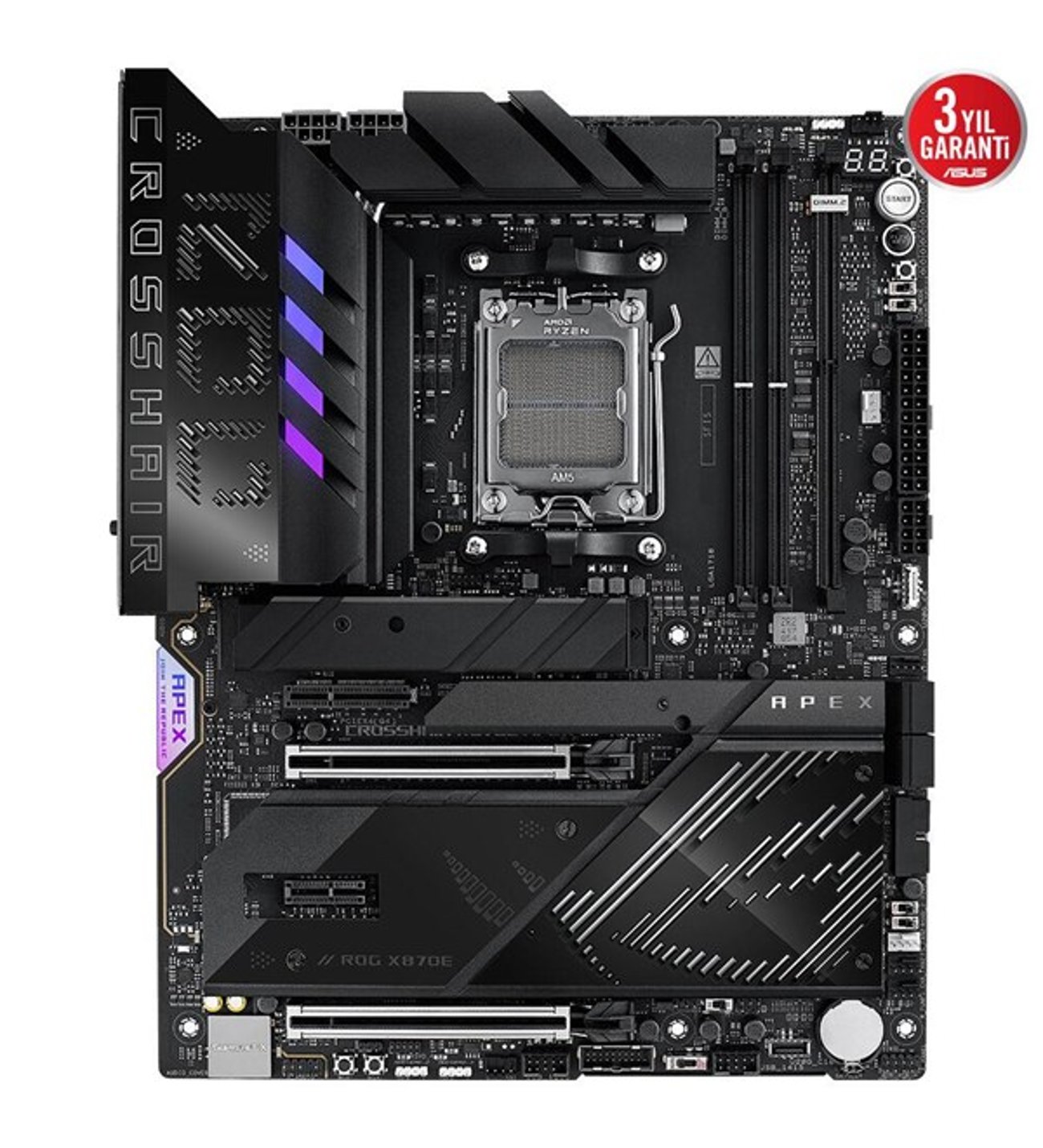 ASUS ROG CROSSHAIR X870E APEX DDR5 TYPEC 2X PCIE 5.0 AM5 ATX