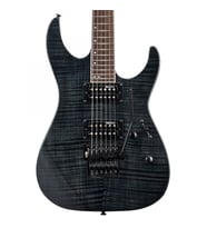 ESP LTD LM200FMSTBLK M-200FM Flame Black Elektro Gitar  Superstrat Gövde Sabit Köprü