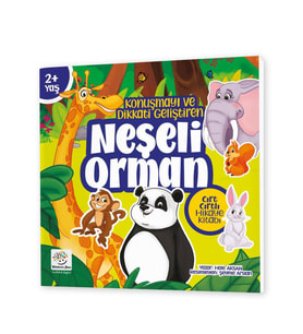Cırt Cırtlı Hikaye Kitabım Neşeli Orman (Çok Renkli)