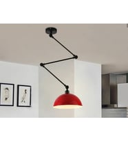 MYLİGHTS  MODER AKROBAT METAL AVİZE SARKIT AVİZE 30 CM (Siyah)