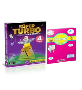 4. Sınıf Süper Turbo Yeni Nesil Soru Bankası  Ve Okuma Anlama