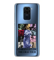 Xiaomi Redmi NOTE 9 Uyumlu Charles Leclerc Tasarımlı Şeffaf Telefon Kılıfı