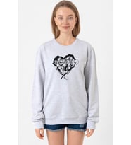 Chucky And Bride Horror Grimelanj Kadın 2ip Sweatshirt