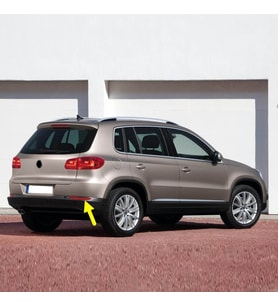 VW Tiguan 2012-2015 Sağ Arka Tampon Reflektörü Kedi Gözü 5N0945106