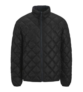 Jack & Jones JPRCCJAKE Quilted Reversible Jacket SN Erkek Dönüştürülebilir Mont - Şık ve Fonksiyonel (Siyah)