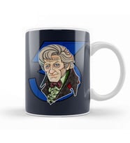 3rd Doctor The Third Doctor Kupa Bardak Porselen