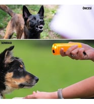 OLLEVRA Köpeksavar Ultrasonik Köpek Kovucu Köpek Kornası Eğitim Cihazı