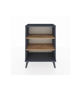 Arges Komodin 2 Raflı 60x30x80 Antrasit-Çam