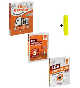 Lgs Varyasyon 5 Li Deneme Çıkmış Sorular Tüm Dersler Seti 3 Kitap Gizli Yayınları