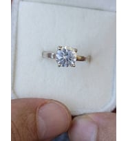 TOPAZ TAŞLI S925 SAF GÜMÜŞ YÜZÜK