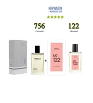 756 + 122 Erkek/Kadın Parfüm Edp 50 ml Oriental - Mnms756122