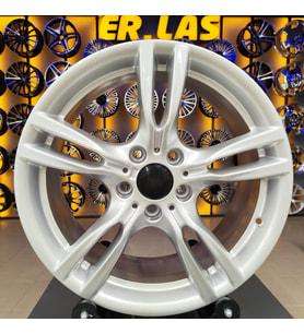 2 Adet TRUVA 5003 8*18 5*120 ET38 72,6 SILVER JANT (Takım)