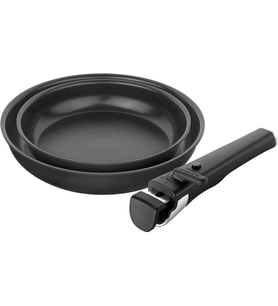 Zwilling Unlock Kızartma Tavası Seti 3 Parça (24, 28 Cm + Sap) Seramik Kaplamalı, Alüminyum