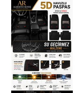 Citroen C4 Grand Picasso MPV 2016 MODEL 4D LİNE KROM HAVUZLU PASPAS