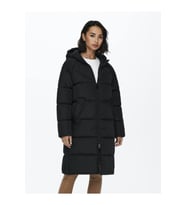 Only Kadın Şişme Uzun Parka Mont 15233425 (Siyah)