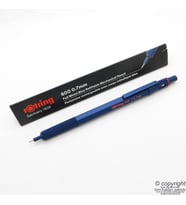 Rotring 600 Mavi Mekanik Kurşun Kalem 0.7 mm  İsme Özel Kalem (Siyah-Gri)
