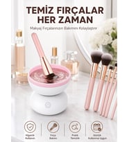 USB Çalışan Otomatik Kozmetik Fırça Temizleme Makinesi Yeni Nesil