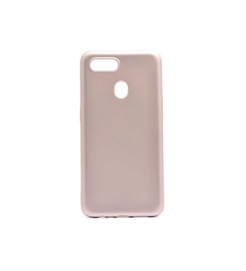 Oppo AX7 Uyumlu Kılıf Zore Premier Silikon Kapak (Gold)