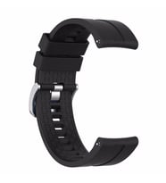 Microsonic Huawei Honor Magic Watch 2 42mm Kordon, Silicone RapidBands Siyah