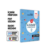 2026 MEB İlkokul 4.Sınıf Çalışma Soruları 2 Tüm Dersler Kazanım Pekiştirme Kitabı BASKI ÜCRETİ