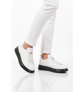 Walkway Siyah Lastik Bağcıklı Erkek Sneaker Balase M