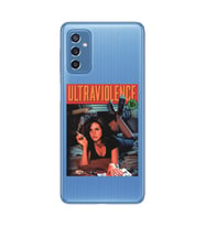 Samsung Galaxy M52 Uyumlu Lana Del Rey Ultraviolence Desenli Şeffaf Telefon Kılıfı