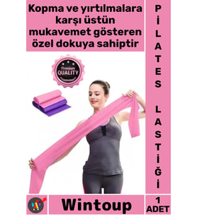 #PilatesBandı Lateks Egzersiz Lastiği Profesyonel Esnek Mukavemetli Kardiyo Ekipmanı Pilates Bandı