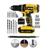 Japon Technology 58v 8ah Darbeli Metal Şanzıman Şarjlı Vidalama 27prç