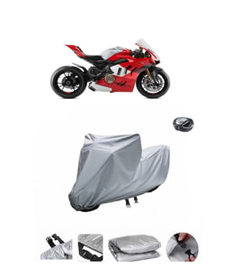 Ducati Panigale V4 R  Su Geçirmez Motosiklet Brandası ARKA ÇANTA UYUMLU