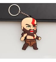 God of War Kratos Silikon Anahtarlık