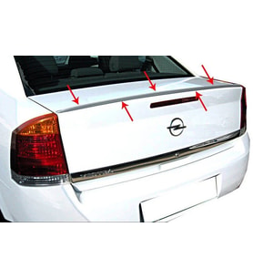 Opel Vectra Uyumlu C Spoiler Bagaj Gt Fiber 2002-2008