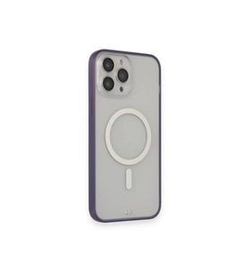 Newface Apple iPhone 14 Pro Max Kılıf Grand Magneticsafe Kapak - Mor