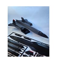 Uçak Sr-71 kit card maket oyuncak