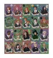 Orora Harry Potter HP Hogwarts Dobby Poster Duvar Kağıdı Seti-20li-230g-A5